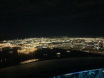 First night flight, LA Basin